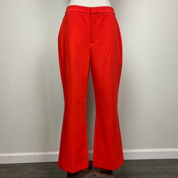 Nine West Kick Flare Lava Red Pants - Picture 2 of 7